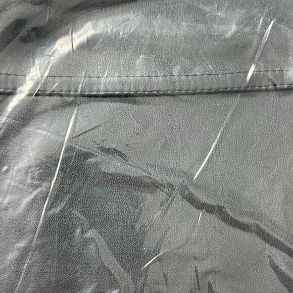 NWT $118 REVOLVE We Wore What stirrup pants vegan leather S - Picture 8 of 8